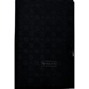 Pamuk Ipek Monogram Şal 40752-Kahve