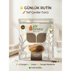 3'lü Çavdar Lavaş Ekmeği 300GR