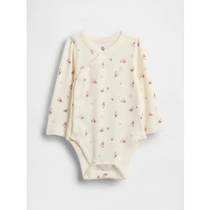 Bebek Açık Bej First Favorites Tinyrib Crossover Bodysuit