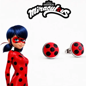 3D Deniz Studio Mucize Uğur Böceği Ladybug Küpe Mucizesi 3D Baskı