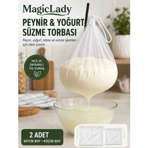 Magiclady Peynir & Yoğurt Süzme Torbası – 2’li Set