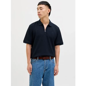 Jjeaustın Zıp Polo Ss Noos Navy