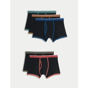 Marks & Spencer 5'li Pamuklu Cool & Fresh™ Boxer