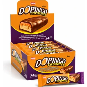 Dopingo Karamel 18Gr . 24 Adet (1 Kutu)
