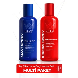 Mavi & Kırmızı Sprey Seti | Multi Paket