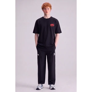 Ecko Unltd. Arjen Siyah Bisiklet Yaka Baskılı Oversize Erkek Tshirt