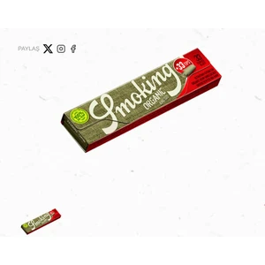 Smoking Organıc King Size 10'lu Paket %100 Orjinal