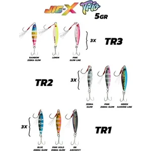 Jig-X Trio 3lü Micro Jig 5gr