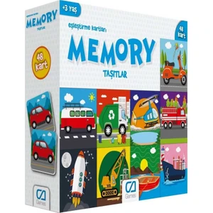 CA Games Ca Memory Taşıtlar Eşleştirme Kartları 5038