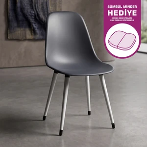 Eames Ahşap Ayak Plastik Sandalye
