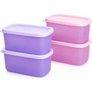Kübik 4'lü Mini Dikdörtgen 250ML