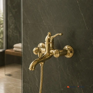 Artdeco Altın Banyo Bataryası