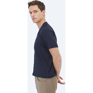 Lacivert Regular Fit Kısa Casual Gömlek