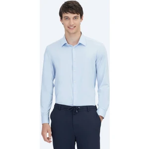 Mavi Regular Fit Uzun Casual Gömlek