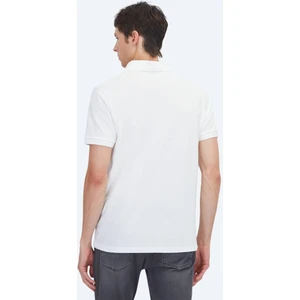 Beyaz Düz %100 Pamuk T-Shirt