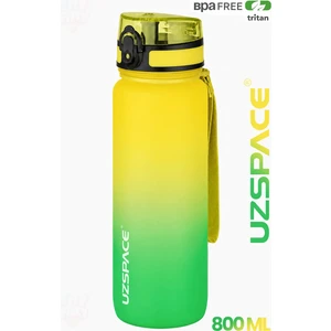 800 ml Çift Renk Softtouch Tritan Su Matarası