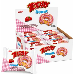 Today Donut Kek Çilekli 24 x 35 gr
