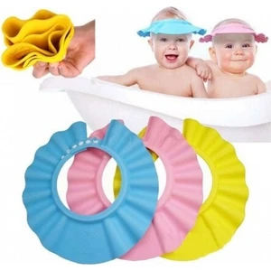 Bebek Banyo Şapkası Pembe