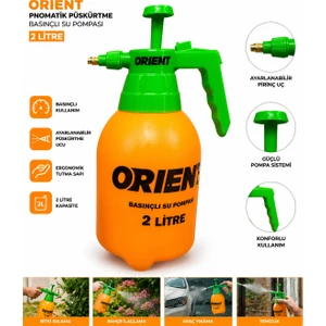 Orıent FPS001T Basınçlı Su Pompası 2 Lt