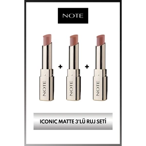 Iconic Matte 3'lü Mat Ruj Seti 101 -103-104