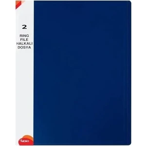 Noki 2 Halkalı Dosya A4 Mavi RB512-130