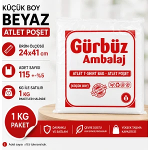 Beyaz Atlet Küçük Boy Grbz