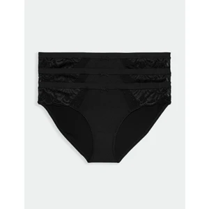 Marks & Spencer 3'lü Dantelli Bikini Külot Seti