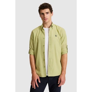 U.s. Polo Assn. Erkek Çağla Gömlek Basic 50324660-VR016