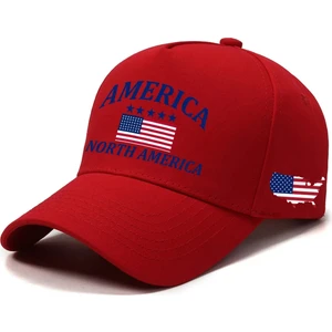 North America Baskılı Çıt Çıtlı Şapka