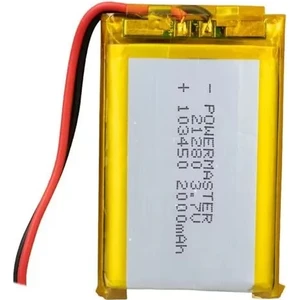 Powermaster 103450 3.7 Volt 2000 Mah Lityum Polimer Pil
