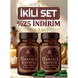 - i Kapsül Kapsül 2 x 10’lu Bitkisel Ginseng & Çakşır Otu / 240 gr Mesir Macunu Hediyesiyle