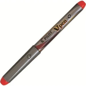 V-pen Roller Kalem Silver Kırmızı