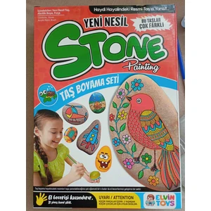 Elvin Toys Taş Boyama Seti Stone