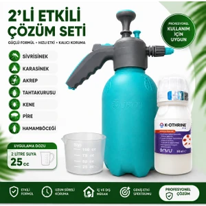 K-Othrine Sc 50 + Basınçlı El Pompası 2’li Set