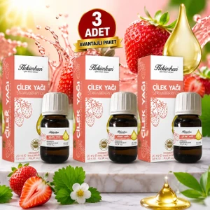 Mesir-i Şifa Hekimhan Çilek Yağı 3 x 20 ml