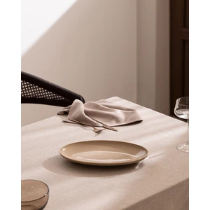 Madame Coco Aurea Kayık Tabak - Bej - 30 cm