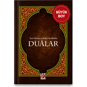 Evrad-I Şerif – Dualar Arapça (Büyük Boy)