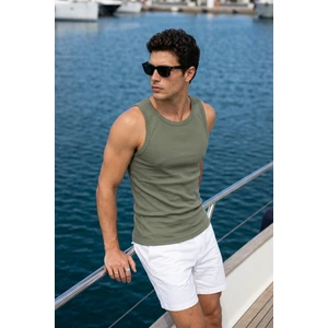 Livio Ferri Hono %100 Pamuk Fitilli Erkek Basic Atlet