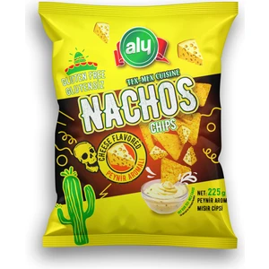 Peynir Aromalı Glutensiz Nachos Cips 225 gr