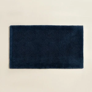 Malawı Bambu Paspas 60X100 Cm Petrol Mavisi