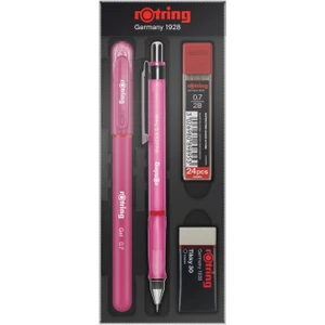 Okul Seti Visuclick+Jel 0.7 MM Pembe