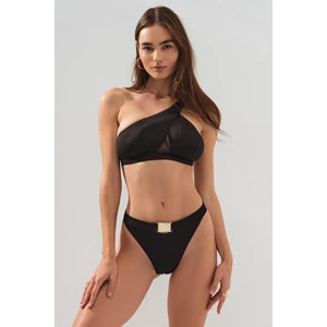 Pierre Cardin Dekolteli Tek Omuz Bikini Siyah 231209