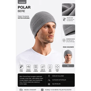 Oil Company Siyah Polar Bere Basic Unisex