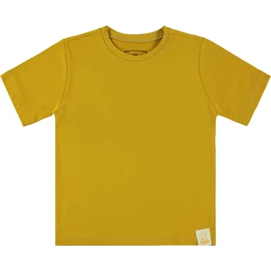 Civil Boys Basic Surf Etiketli 6-9 Yaş Tişört - Sarı