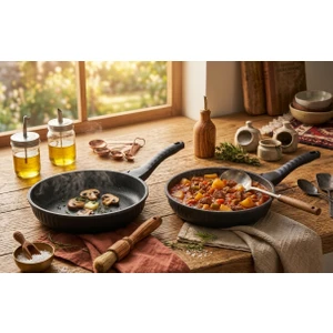 Yakut Ikili Döküm Tava 24 - 28 cm