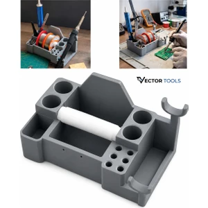 Vector Tools Lehimleme Ekipmanları İçin Organizer