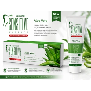 Epinafol Sensitive Aloe Vera Özlü Diş Macunu 90 gr +