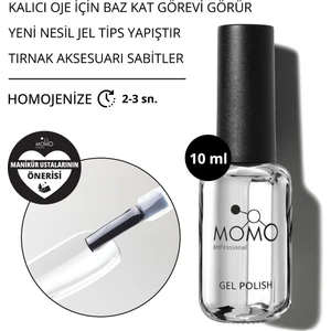 Momo Professional Base Coat 4 in 1, 10 ml