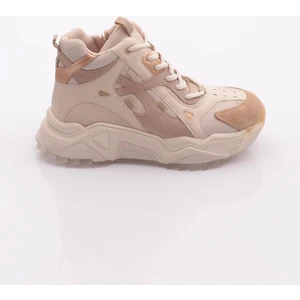 Dgn 6580 Kadin Kalin Taban Sneaker Ayakkabi