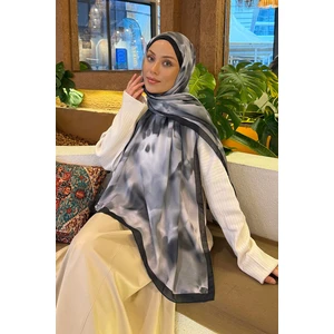 Batik Desen Soft Şal Siyah